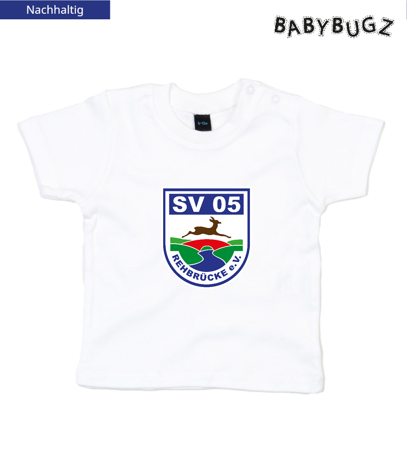 Babybugz Baby T-Shirt White "Anton"