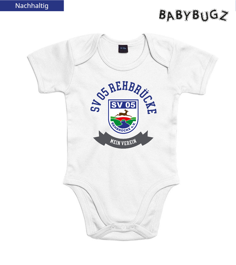 Babybugz Baby Body White "Bono"