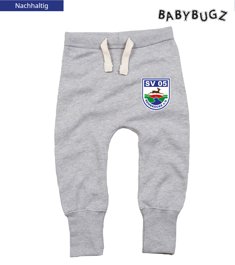 Babybugz Baby Jogginghose Heather-Grey Melange "Uwe"
