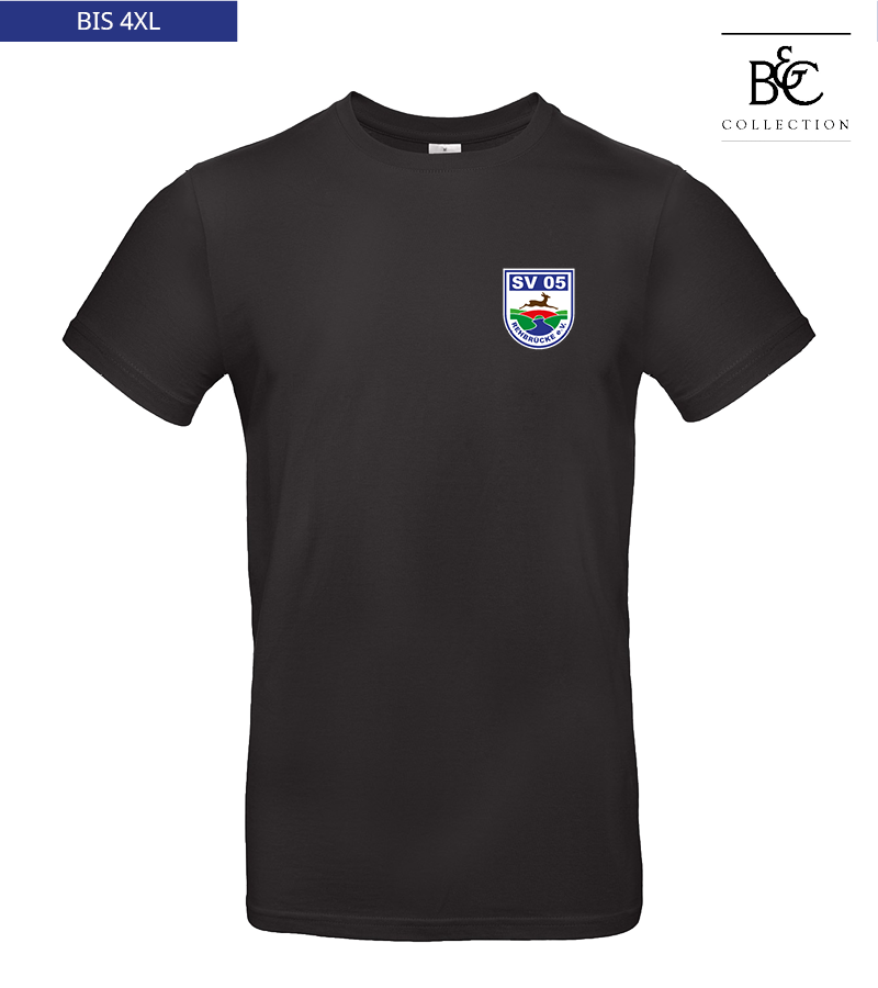 B&C Herren T-Shirt Black "Anton"