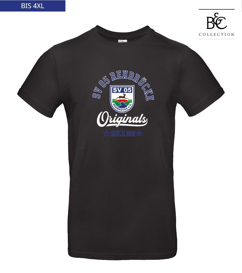 B&C Herren T-Shirt Black "Jacob"