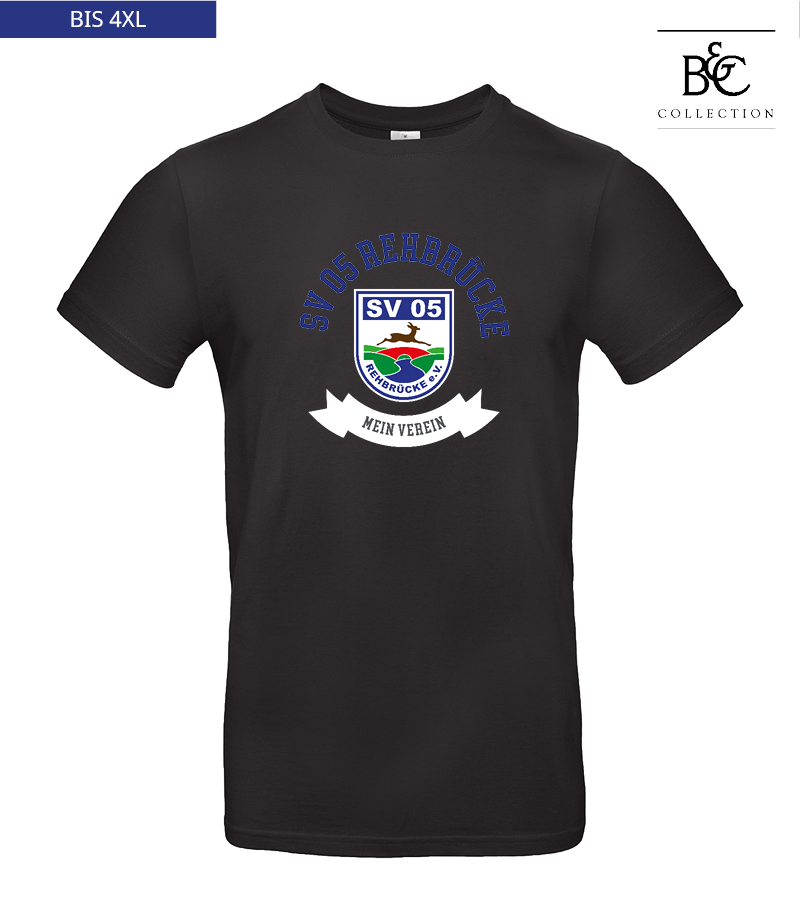 B&C Herren T-Shirt Black "Bono"