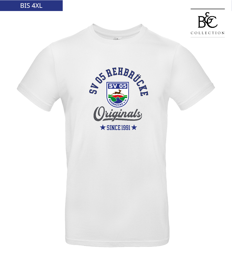 B&C Herren T-Shirt White "Jacob"