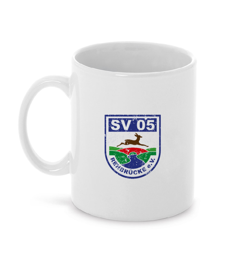 Keramiktasse White "Uwe" B