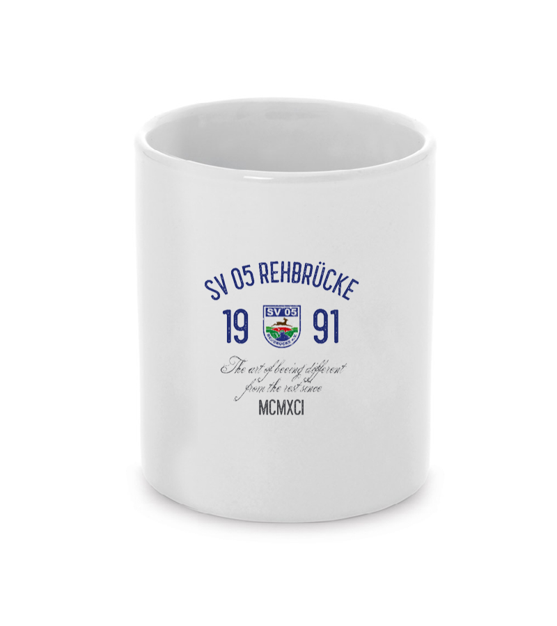Keramiktasse White "Isack" A