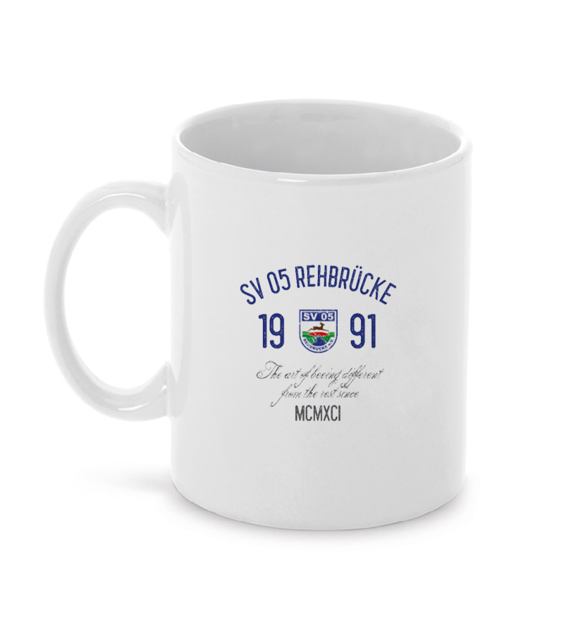 Keramiktasse White "Isack" B