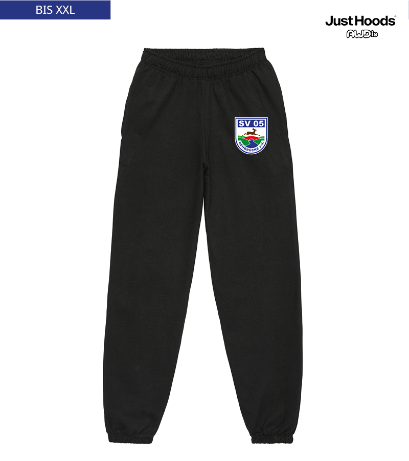Just Hoods Herren Jogginghose Jet Black "Anton"