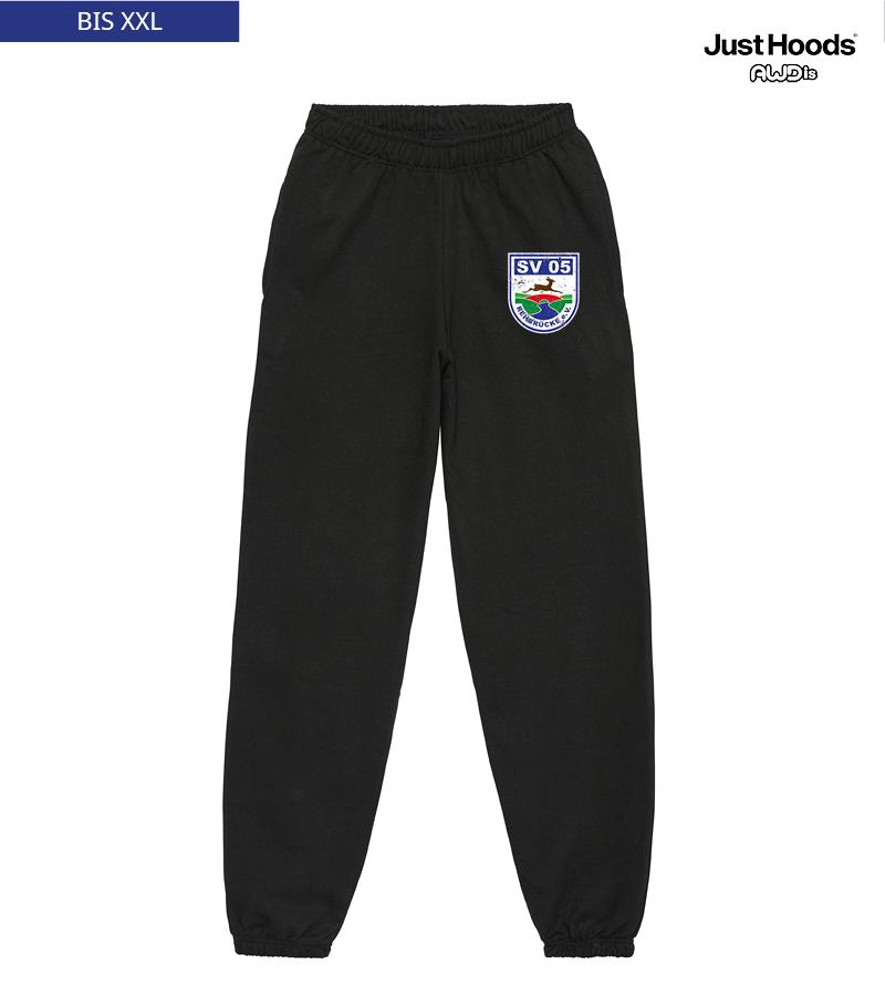 Just Hoods Herren Jogginghose Jet Black "Uwe"