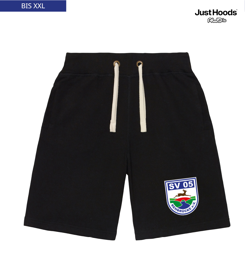 Just Hoods Herren Shorts Jet Black "Anton"