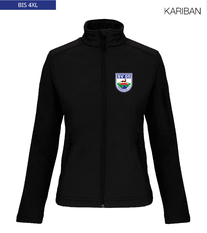 Kariban Damen Softshelljacke Black "Anton"