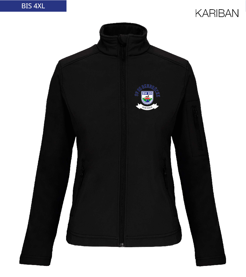 Kariban Damen Softshelljacke Black "Bono"