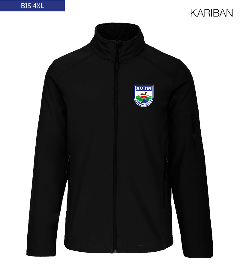 Kariban Herren Softshelljacke Black "Anton"