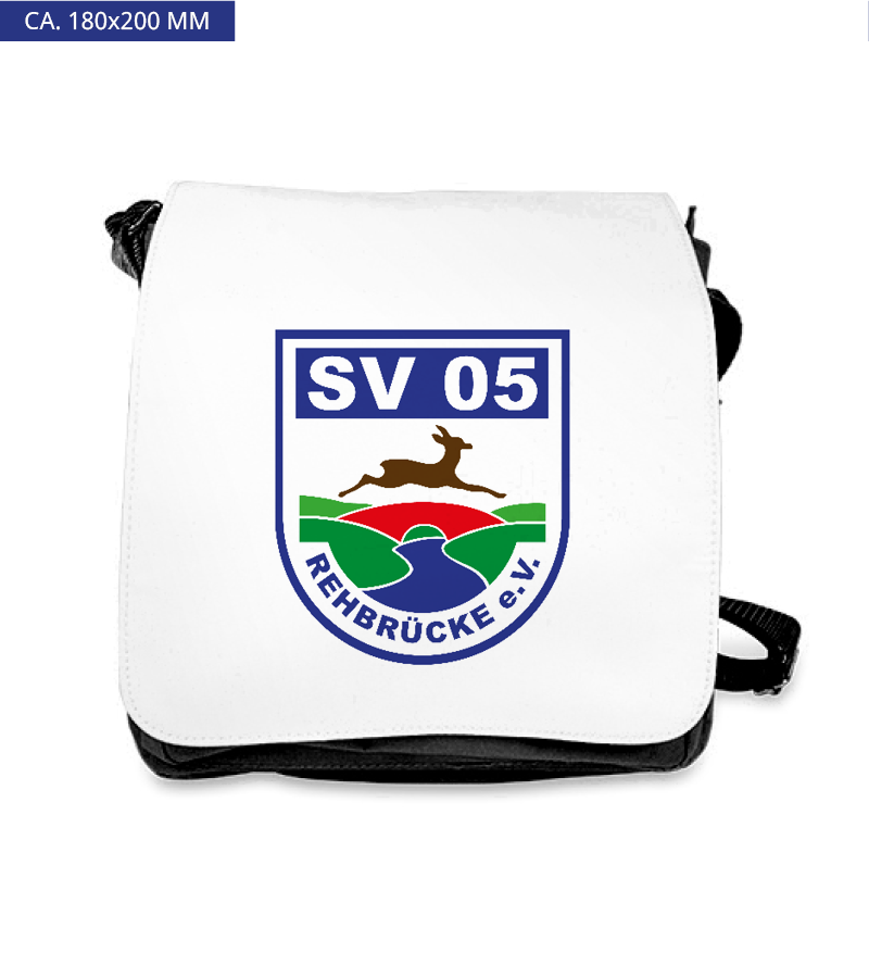 Schultertasche S Black "Anton"